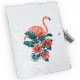 DIARIO SEGRETO 13X18 CON LUCCHETTO 80 PAGINE PAILLETTES LEBEZ