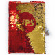 DIARIO SEGRETO 13X18 CON LUCCHETTO 80 PAGINE PAILLETTES LEBEZ