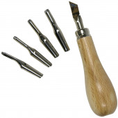 MANICO IN LEGNO PER INCISIONE CON 4 PUNTE ADIGRAF PROFESSIONAL DALER-ROWNEY