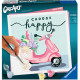GIOCO CREATIVO CREART ADULTS QUADRATI - CHOOSE HAPPY RAVENSBURGER