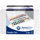 ACQUERELLI AQUAFINE DEMI GODET SCATOLA 48 COLORI STUDIO SET DALER-ROWNEY