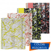 MAXIQUADERNO SPIRALE PPL 100 FF. READY GRAFFITI SUPERBLOK INTEMPO