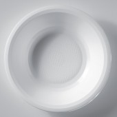 PIATTO FONDO PP BIANCO 195 MM. CONF.50 PZ. GOLD-PLAST