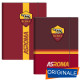 CARTELLA 3 LEMBI ELASTICO 25X35 DORSO CM. 1 AS ROMA