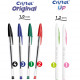 EXPO 24 ASTUCCI LATTA CON 20 PENNE SFERA CRISTAL MODELLI ASSORTITI +100 PENNE CRISTAL MEDIUM BIC