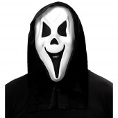 MASCHERA SCREAMING GHOST CON CAPPUCCIO ED OCCHI INVISIBILI WIDMANN