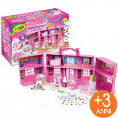 SUPER SALONE DI BELLEZZA PETS WASHIMALS CRAYOLA