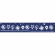 VETROFANIA NATALE BIANCA 30X37 GLITTER LEBEZ