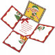 SCATOLA - BIGLIETTO AUGURALE NATALE 12X12X12 SURPRISE BOX CROMO