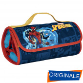 ASTUCCIO ROTOLO PORTACOLORI CON CORREDO BLUE DEEP SPIDER-MAN