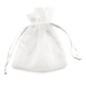 BUSTA REGALO ORGANZA MILLY CON LACCIO cm.16x25 CELESTE CONF.20 PNP-PLAST