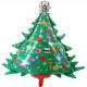 PALLONCINO IN MYLAR ALBERO DI NATALE CM.94 ROCCA FUN FACTORY