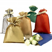 BUSTA REGALO IN CARTA TINTA UNITA 16X25 COLORI ASSORTITI CONF.50 PEZZI PNP-PLAST