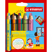 PASTELLONE WOODY 3 IN 1 DUO STABILO