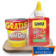 COLLA GLITTER BOTTIGLIA 88 ML. UHU + PASTA DA MODELLARE PLAY DOH ( OMAGGIO )