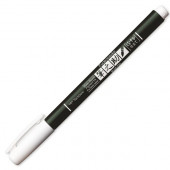 PENNARELLO CALLIGRAFICO FUDENOSUKE PASTEL BIANCO PUNTA DURA TOMBOW