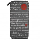 ASTUCCIO PORTAPENNELLI PASSION FOR ART VUOTO CON ELASTICI E TASCA MULTIUSO BORCIANI E BONAZZI
