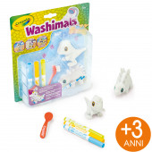RICARICA SET PETS DINOSAURI WASHIMALS CRAYOLA
