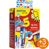 KIT HAPPY MOMENTS GIOTTO BE-B&Egrave; MY FIRST NUMBERS FILA