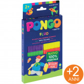 PASTA DA MODELLARE GIOTTO PONGO GR. 33X8 COLORI FLUO FILA