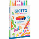 PENNARELLI TURBO MAXI FLUO GIOTTO SCATOLA 8 COLORI FILA