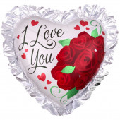PALLONCINO IN MYLAR CUORE "I LOVE YOU" CM. 71 ANAGRAM