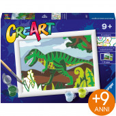 GIOCO CREATIVO CREART DINOSAURO AFFAMATO RAVENSBURGER