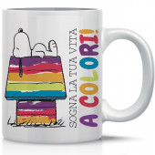 TAZZA MUG IN CERAMICA SNOOPY VITA A COLORI MARPIMAR