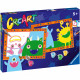 GIOCO CREATIVO CREART MOSTRICIATTOLI RAVENSBURGER