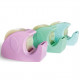 NASTRO ADESIVO MM.19X33 MT. CON DISPENSER RIIP PASTEL ARDA