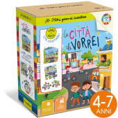 LIBRO GIOCO CARTONATO 13,5X13,5 LA CITTA' CHE VORREI LUDATTICA X AGENDA 2030