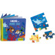 LIBRO GIOCO CARTONATO 13,5X13,5 LAGGIU' NEL MARE BLU LUDATTICA X AGENDA 2030