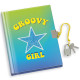 DIARIO SEGRETO 13X18 CON LUCCHETTO 80 PAGINE GIRLS POWER LEBEZ