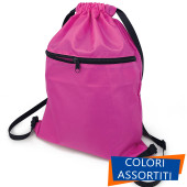 SACCA COULISSE MULTIUSO 33X40 COTONE BASIC FLUO LEBEZ