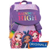 ZAINO SCUOLA ESTENSIBILE 3 SCOMPARTI RAINBOW HIGH