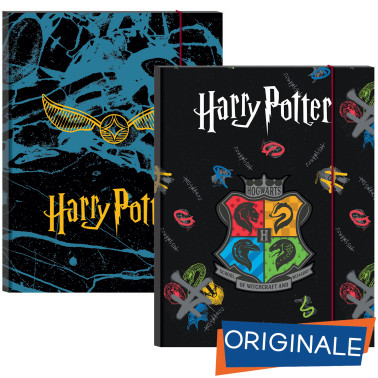 CARTELLA 3 LEMBI ELASTICO 25X35 DORSO CM. 1 HARRY POTTER