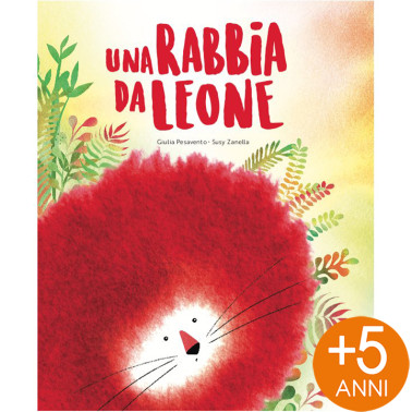LIBRO CARTONATO ILLUSTRATO 23X28 UNA RABBIA DA LEONE SASSI