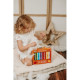 SET 8 MINI LIBRI CARTONATI ILLUSTRATI LA MIA PRIMA BIBLIOTECA I COLORI SASSI