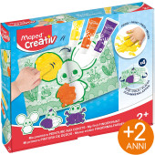 SET CREATIVO EARLY AGE I MIEI PRIMI COLORI A DITA MAPED