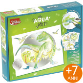 SET CREATIVO AQUA ART DINOSAURI MAPED