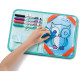 VALIGETTA CREATIVA TRAVEL BOARD GIOCHI DISEGNA E CANCELLA ANIMALI MAPED