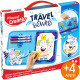 VALIGETTA CREATIVA TRAVEL BOARD PERSONAGGI CON MAGNETE CAVALIERI E PRINCIPESSE MAPED