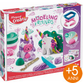 SET CREATIVO PASTA DA MODELLARE MODELING FRIENDS MAGICAL MAPED