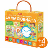 GIOCO EDUCATIVO ARTS & 6 CRAFT LA MIA GIORNATA SASSI