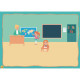 GIOCO EDUCATIVO ARTS & 6 CRAFT LA MIA GIORNATA SASSI