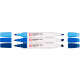 PENNARELLO DOPPIA PUNTA PANTONE MARKER BLUE SET 3 COLORI ROYAL TALENS