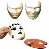 MASCHERA BIANCA DA DIPINGERE WIDMANN