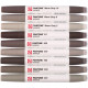 PENNARELLO DOPPIA PUNTA PANTONE MARKER WARM GRAY SET 9 COLORI ROYAL TALENS