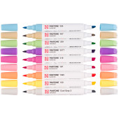 PENNARELLO DOPPIA PUNTA PANTONE MARKER PASTEL SET 9 COLORI ROYAL TALENS