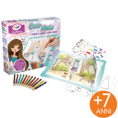 LAVAGNETTA LUMINOSA CREA LA MODA CREATIONS CRAYOLA